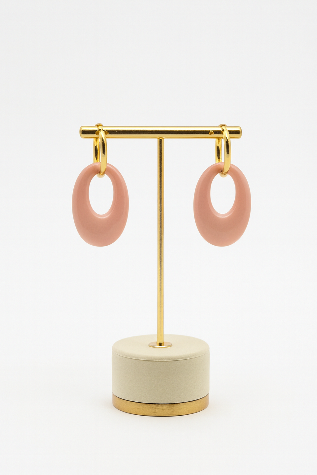 Pink blush oorbellen